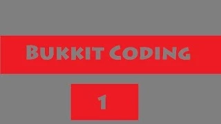 Bukkit Coding Ep 1 - Easy Commands and Permissions
