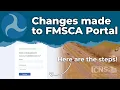 FMCSA Portal hacked Required Login Security Changes CNS