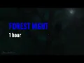 Download Lagu Forest Night After The Storm - 1 hour of Crickets, Owls, Insects, Animals and Frogs