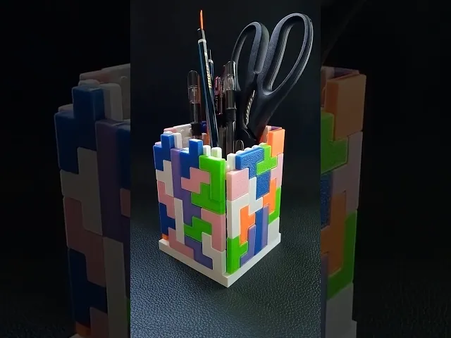 Tetris Desk Organizer video thumbnail