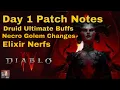 Diablo IV 1 0 2 Patch Notes Day 1 Patch