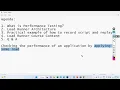 Performance Testing using LoadRunner Demo