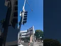 Traffic Signal in Beverly Hills - Wilshire Blvd at La Cienega Blvd Doghouses signals found