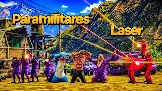 Reclutamos Un Grupo Paramilitar Para Enfrentar A Un Laser Asiatico