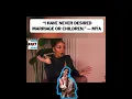 Mya on Marriage and Children