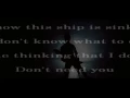 Bullet For My Valentine - Don't Need You (lyric video)