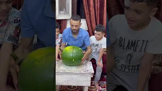لما بابا يجيب بطيخة قرعة Shorts 