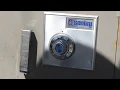 HOW TO OPEN Sentry floor safe with lost combination re-purpose repair reuse