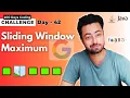 Sliding Window Maximum Stack Queue - FAANG 100 Days DSA