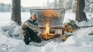 Winter Survival at -12°C With No Tent
