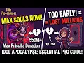 Idle Apocalypse Idol Guide Stop Triggering Your Apocalypse Too Early