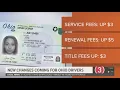 Fees to increase at Ohio BMV Here are the changes you can expect