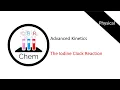 Required Practical 7a - The Iodine Clock Reaction