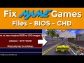 Fix Mame Games - missing files C wrong versions