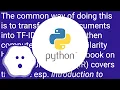 How to compute the similarity between two text documents