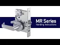 PDQ MR Series Handing Instructions