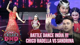 Download WOW Battle Dance India Chico Radella \u0026 Sandrina! Semua Juri Ikut Goyang - Kilau DMD (19/2) MP3