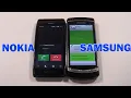 Nokia X7 \u0026 Samsung i8910 HD incoming call
