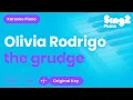 Download Lagu Olivia Rodrigo - the grudge (Karaoke Piano)