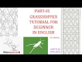 USER INTERFACE Grasshopper Tutorial For Beginner 3d with Anurag