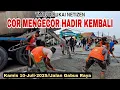 Download Lagu JALAN GABUS RAYA DI COR RIGID LAGI❗️10 TRUK MOLEN DATANG SILIH BERGANTI