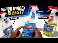Windex Original vs Windex Disinfectant vs Windex Vinegar
