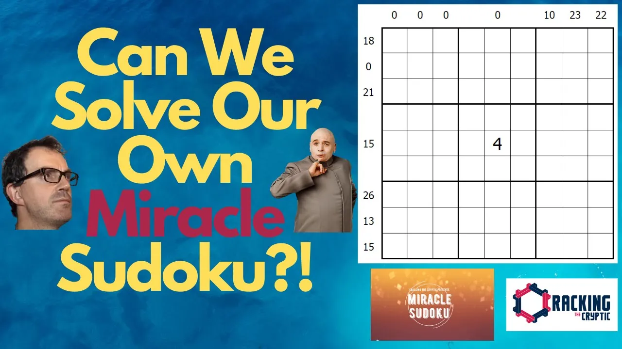 Can We Solve Our Own (Evil) Miracle Sudoku?!