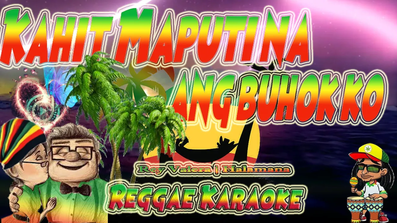 Kahit Maputi na ang buhok ko - Rey Valera | Halamana Reggae (karaoke version)