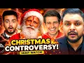 CHRISTMAS CONTROVERSY! 😳 ELVISH YADAV | DHRUV RATHEE | ANDHBHAKT | GODI MEDIA | MR REACTION WALA