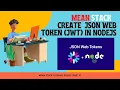 Create JWT token in NodeJs JWT in MEAN stack Project Auth Series Part 5