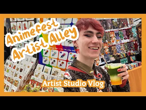 Download MP3 14 Hour Convention Days!? Animefest Brno Artist Alley Vlog