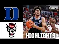 Duke Blue Devils vs NC State Wolfpack Full Game Highlights ESPN College Basketball