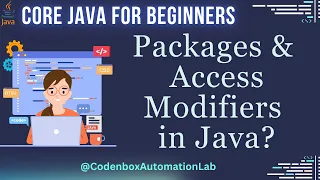 Core Java from scratch-Part 7 What is Packages Access Modifiers in Java