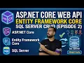 ASP NET Core Web API Entity Framework Core Connect to SQL Server CRUD