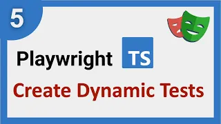 Playwright TypeScript Dynamic Tests Generation with Data Driven Testing