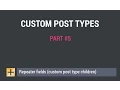 WordPress Custom Post Types - Part