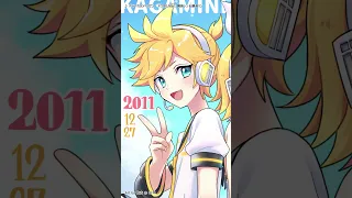 #04 今年で設定年齢と同じ14歳を迎える「鏡音リン・レン Happy 14th Birthday」企画🔥2人の14年を1年ずつ振り返る、作家さんによる特別なイラストを連続でお届け✨ #Shorts