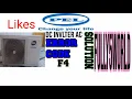pel DC inverter AC error code faults F4 solutions