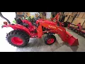 Kubota L2501 HST with BH77 backhoe 181 hours for sale 28k OBO located 29680