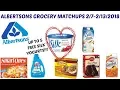 Albertsons Vons Safeway and Pavillions Matchups - 2018