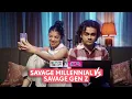 FilterCopy Savage Millennial VS Savage Gen Z Ft Devishi Madaan ManishKharage Rohan Shah