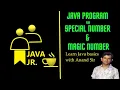 Java Programs of Special Number and Magic Number