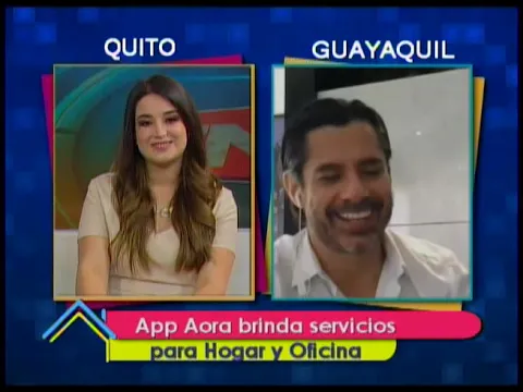 App Aora brinda servicios para hogar y oficina 
