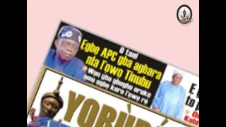 koko inu iwe iroyin yoruba tooto 8th feb 2021