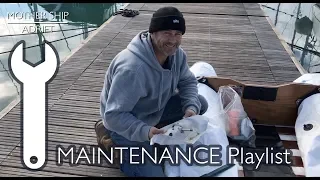 Maintenance: Replacing and Repairing Rowlocks on the Kids Dinghy using Recycled Parts