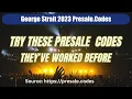 George Strait presale codes 2023