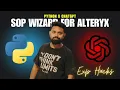 Auto-Generate SOP for Alteryx Workflows Using Python ChatGPT Step-by-Step Tutorial Exp Hacks
