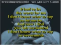 Download Lagu Breaking Benjamin - Simple Design (Lyrics on screen)