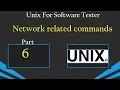 Unix For Software Testers-Day 6 Network Commands