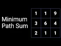 Coding Interview Problem - Minimum Path Sum